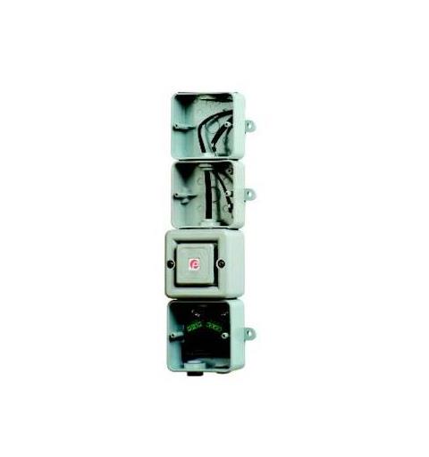 Red Junction Box & SONF1 DC Assembly for 2 x L101 beacons 12/24vDC